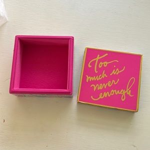 BN Lilly Pulitzer Lacquer Box